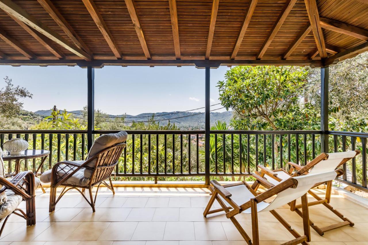 Ourania Apartment Skopelos stad Exteriör bild